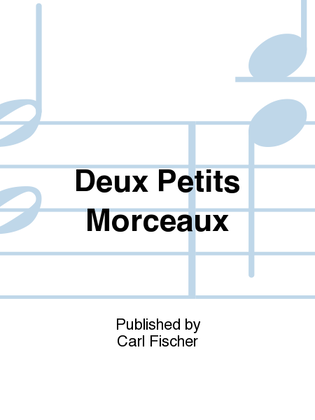Book cover for Deux Petits Morceaux