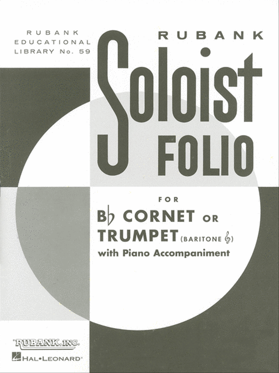 Soloist Folio Cornet scores gallery preview page 1