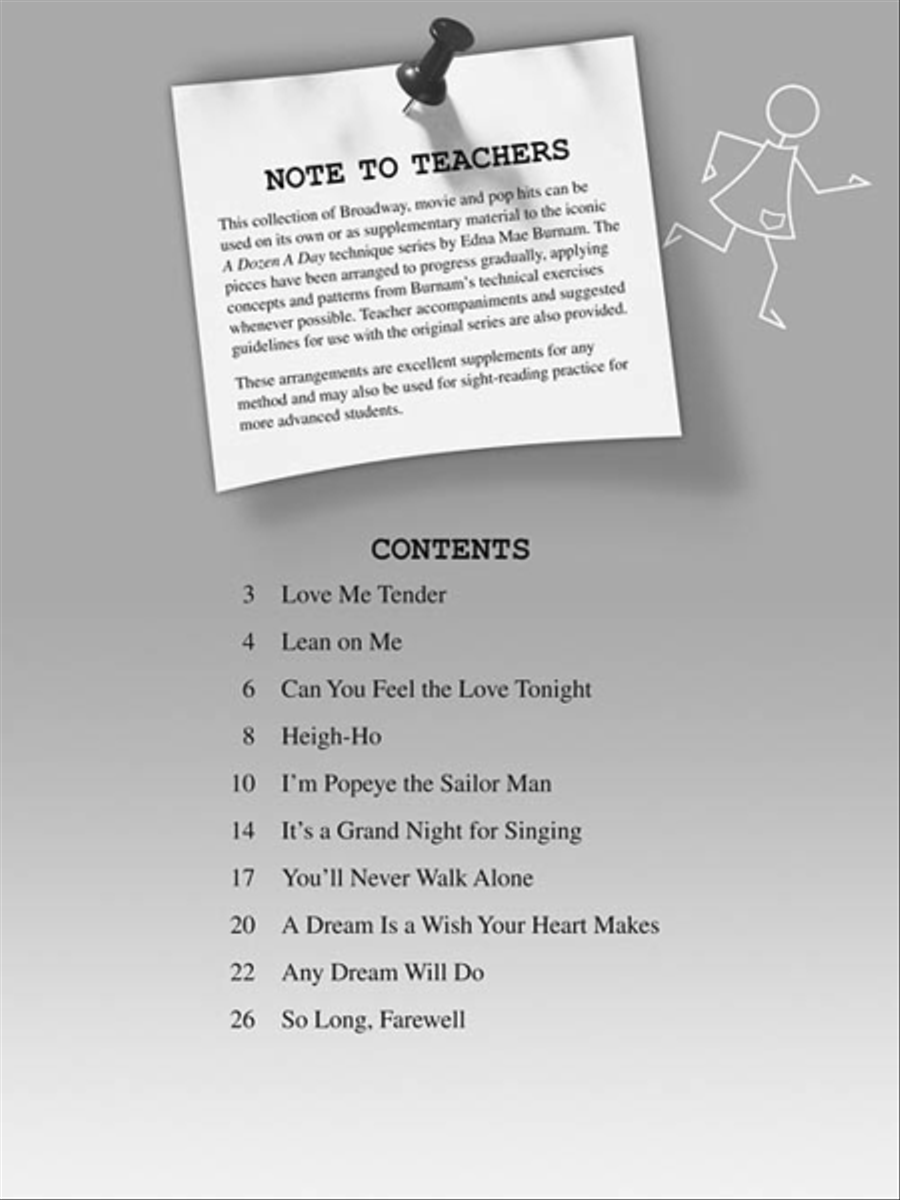 A Dozen a Day Songbook – Mini Piano Method scores gallery preview page 2