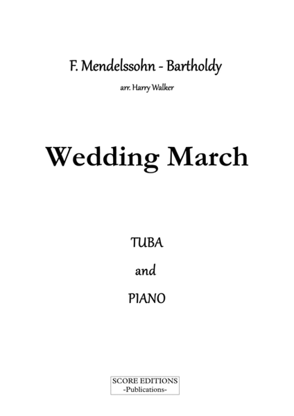 Wedding March (for Tuba and Piano) image number null