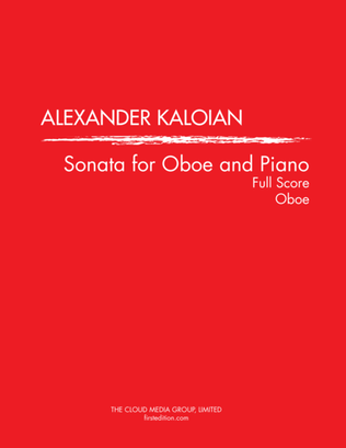 Sonata for Oboe and Piano (2014)