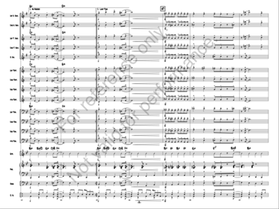 Bringin’ Down The House Bringin’ Down The House Jazz Ensemble scores gallery preview page 9