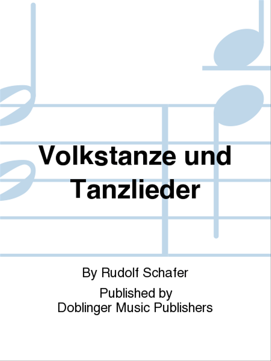 Volkstanze und Tanzlieder Performance Score scores gallery preview page 1