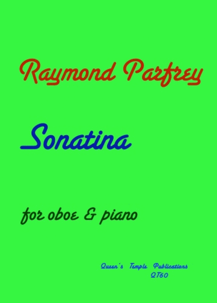 Sonatina For Oboe And Piano