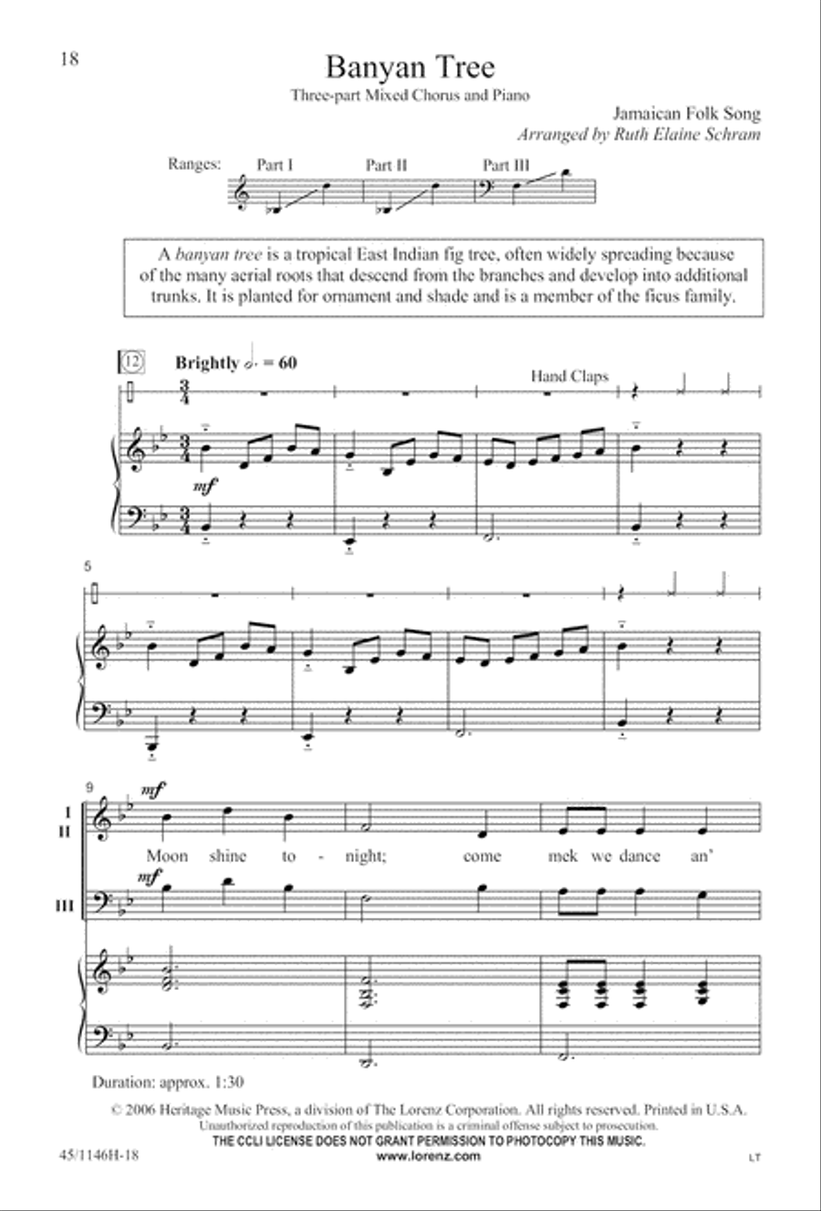 We Sing the World Around We Sing the World Around Choir scores gallery preview page 18