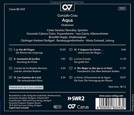 Aqua: Oratorio About the Ways