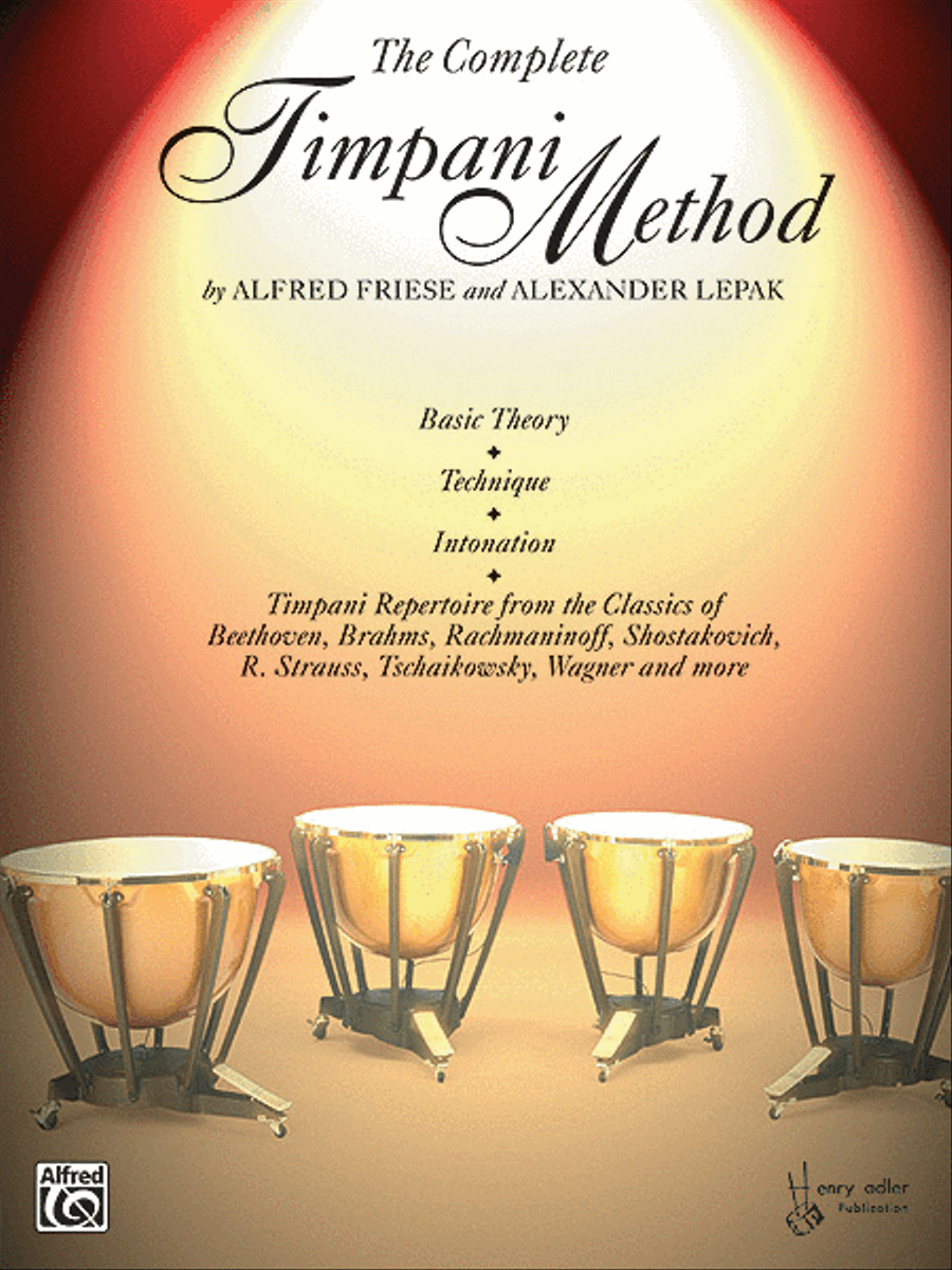 The Complete Timpani Method Percussion scores gallery preview page 1