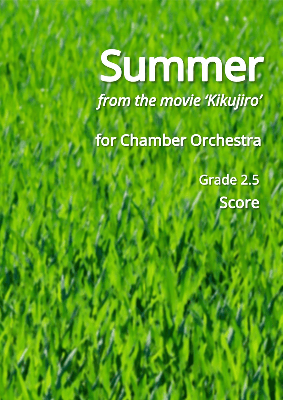 Summer Chamber Orchestra scores gallery preview page 1