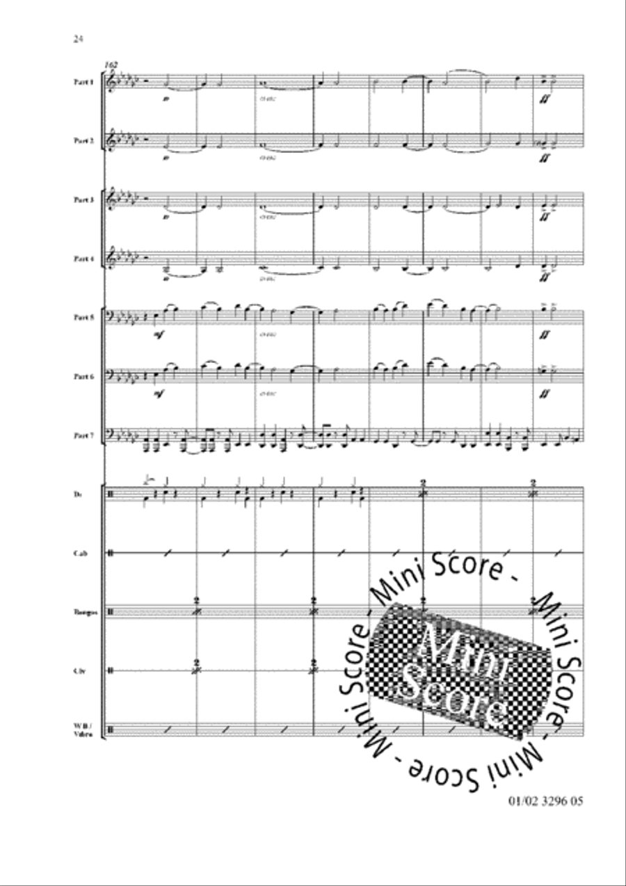 Bossa Nova Breakout! Bossa Nova Breakout! Fanfare Band scores gallery preview page 28