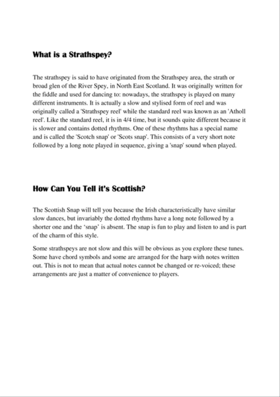 Luck O' the Irish -- Strut Your Strathspey Violin Solo scores gallery preview page 3