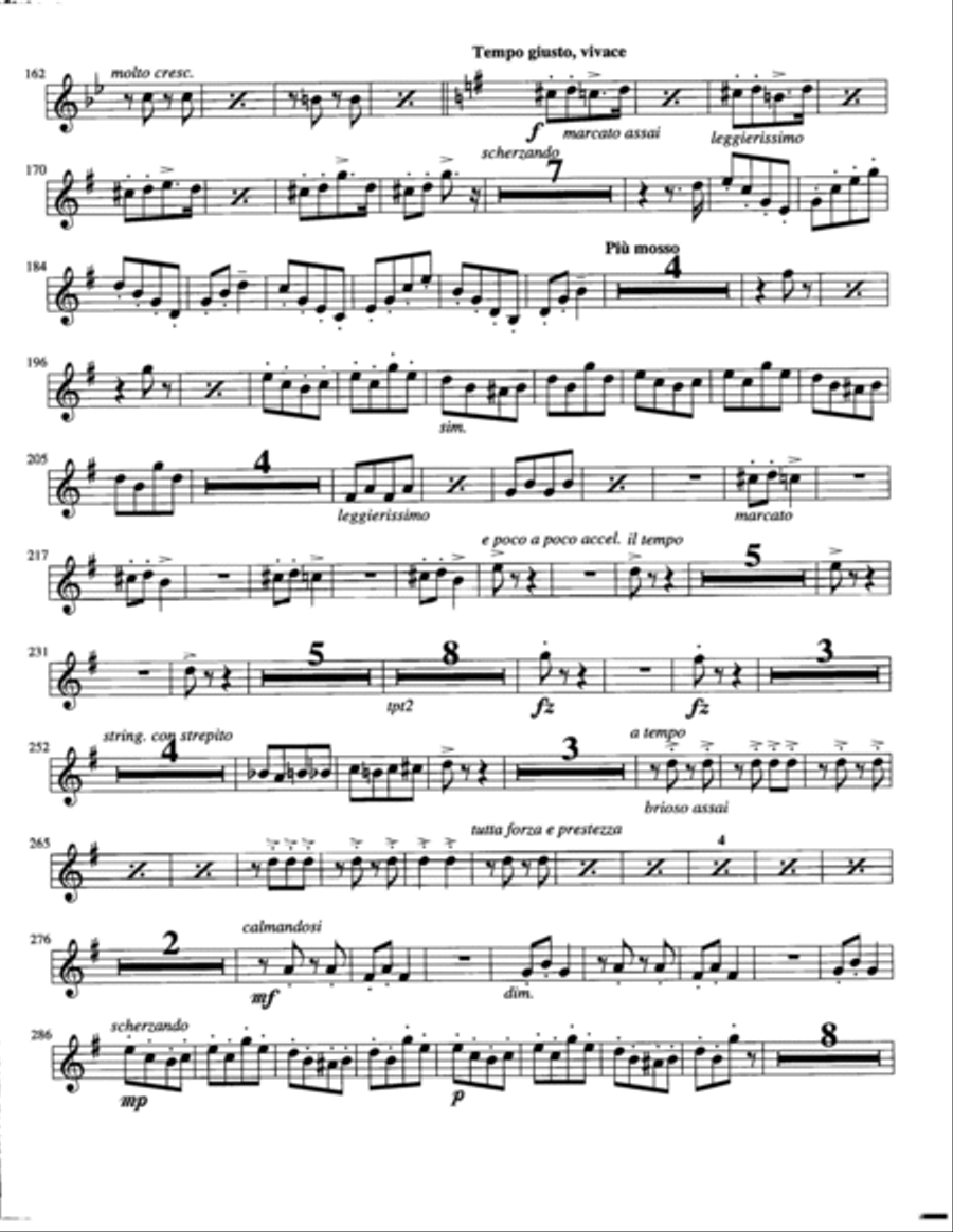 Hungarian Rhapsody No. 2 Brass Ensemble scores gallery preview page 4