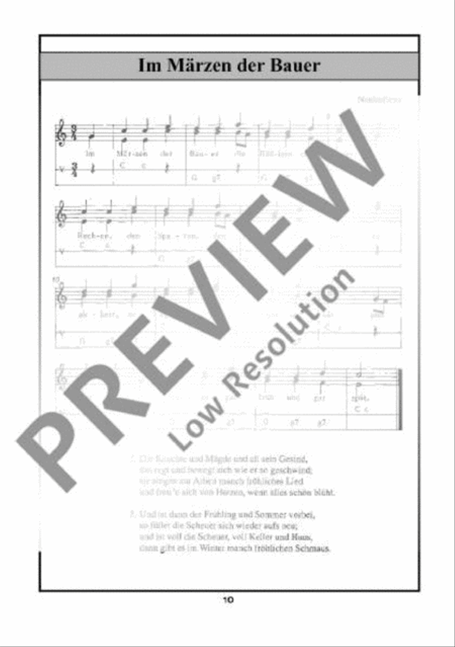 Das große Mundharmonika Volksliederbuch Harp scores gallery preview page 11