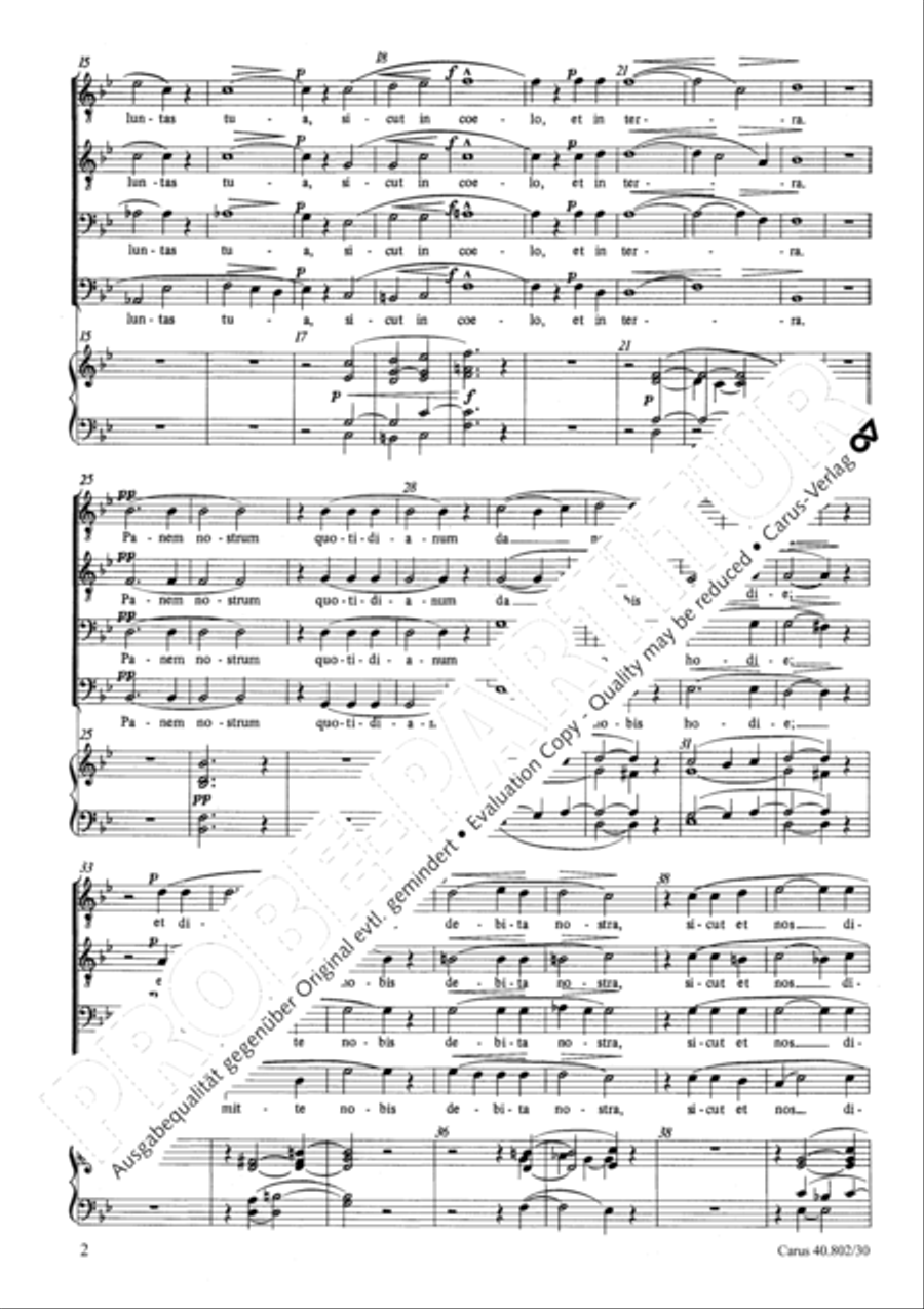 Pater noster III Pater noster III TTBB scores gallery preview page 3