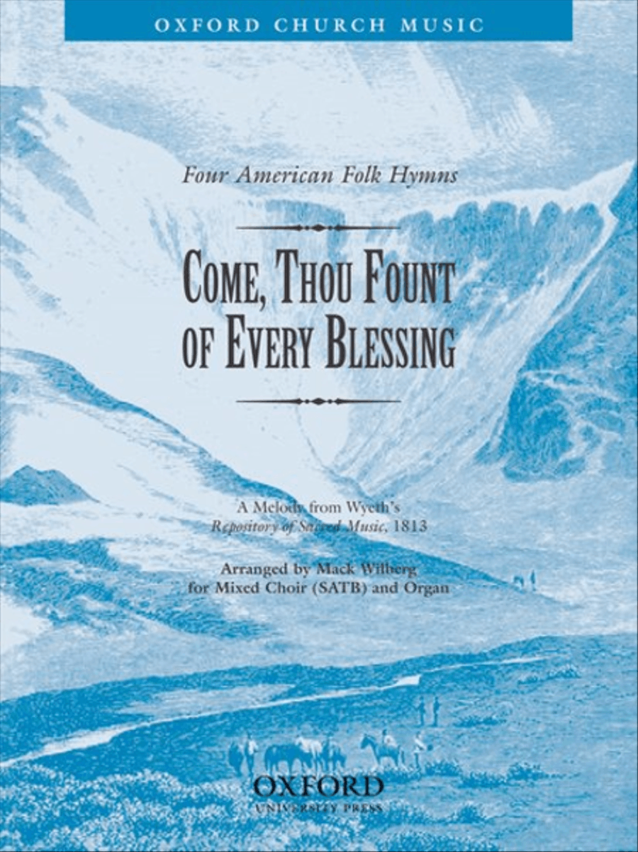 Come, thou fount of every blessing 4-Part scores gallery preview page 1
