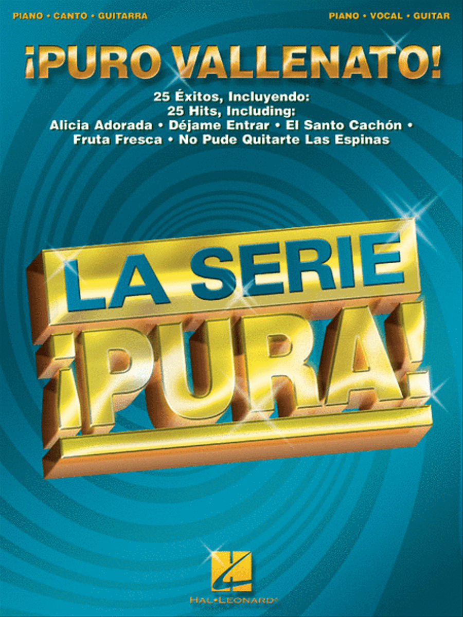 !Puro Vallenato! Piano, Vocal, Guitar scores gallery preview page 1
