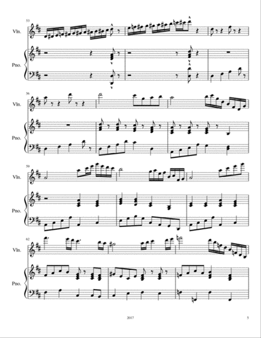 Violin Solo No. 7 Violin Solo scores gallery preview page 5