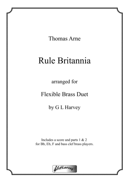 Rule Britannia for Flexible Brass Duet image number null