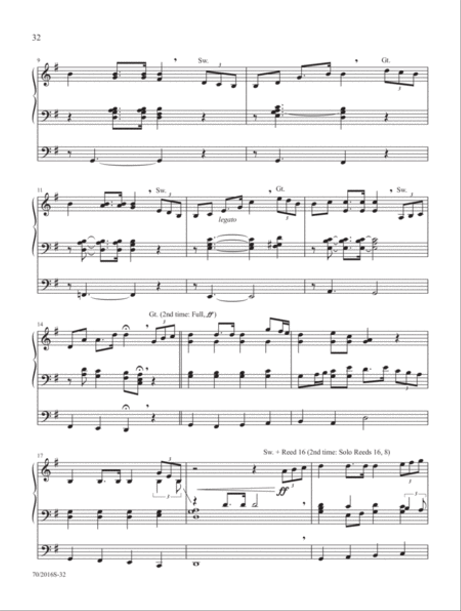 Preludes and Meditations Preludes and Meditations Organ Solo scores gallery preview page 15