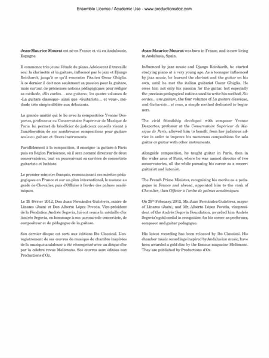 Petite suite Guadix Petite suite Guadix Flute scores gallery preview page 2