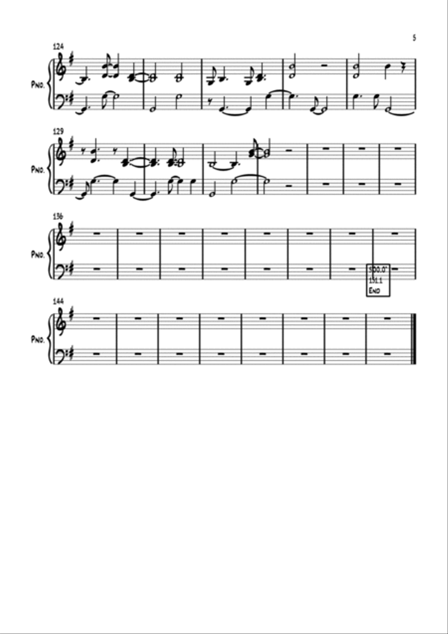 Losing My Religion Losing My Religion Piano Solo scores gallery preview page 5