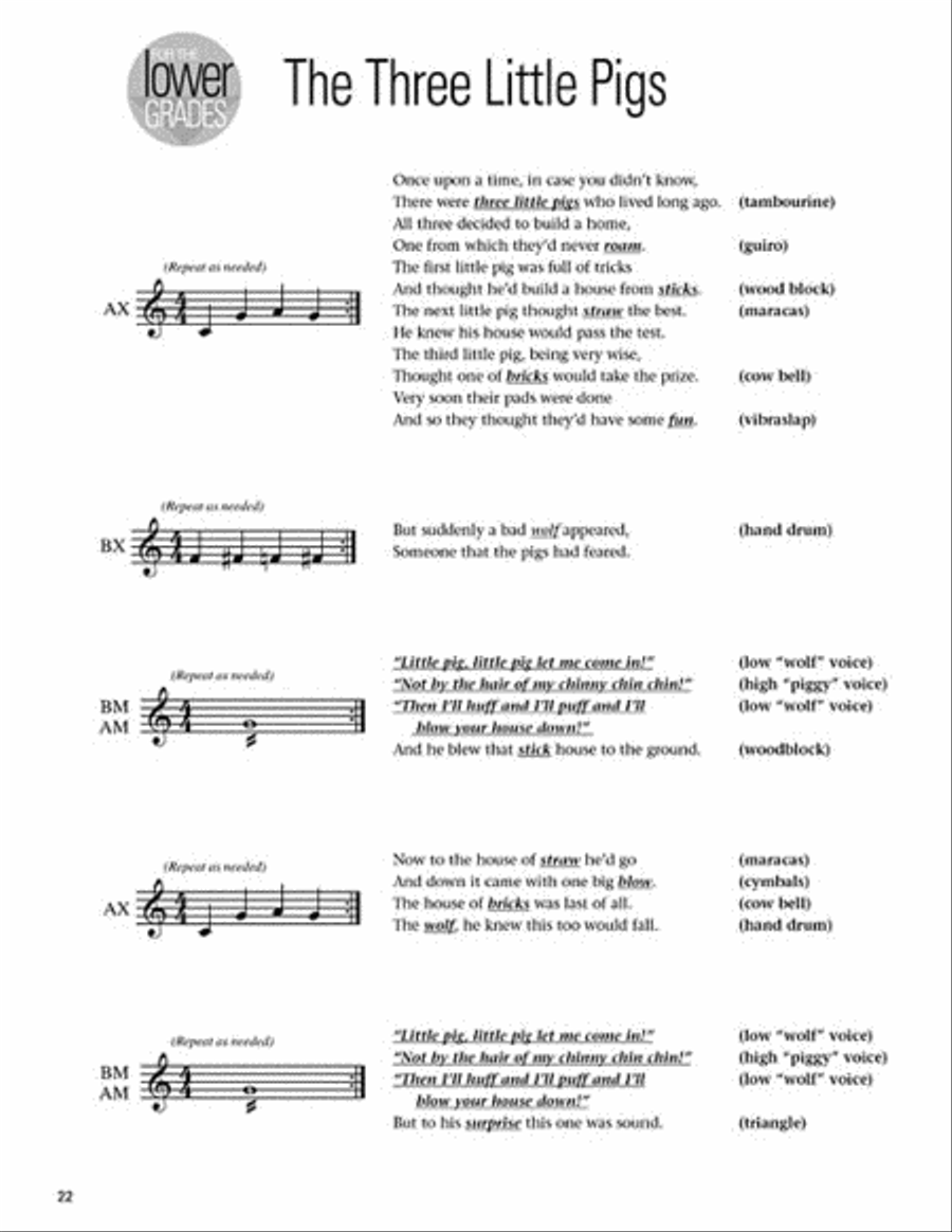 Sing Say Dance Play 2 Collection / Songbook scores gallery preview page 4