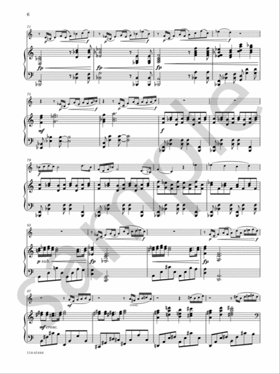 ETERNAL SPRING Chamber Music scores gallery preview page 8