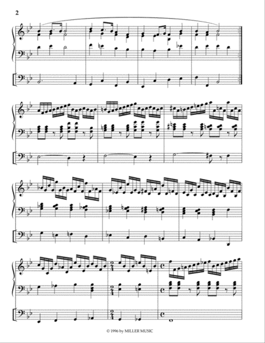 Komt Nu met Zang Organ Solo scores gallery preview page 2