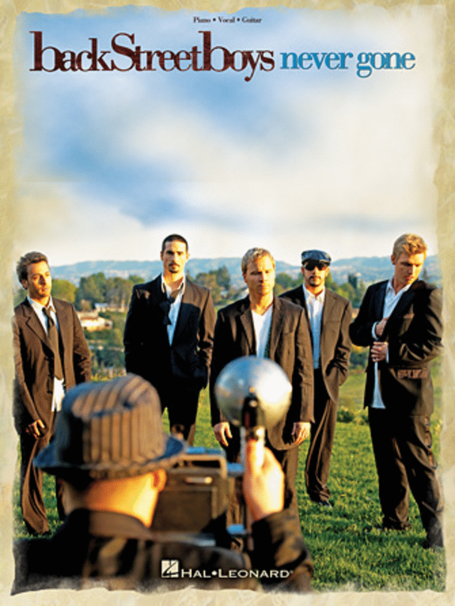 Backstreet Boys - Never Gone Piano, Vocal, Guitar scores gallery preview page 1