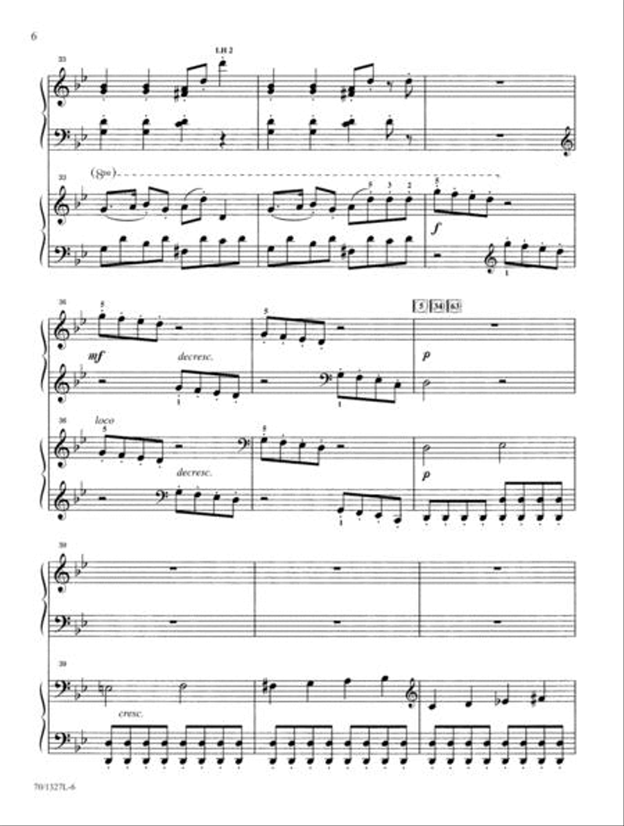 A First Concerto in D Minor Piano scores gallery preview page 5