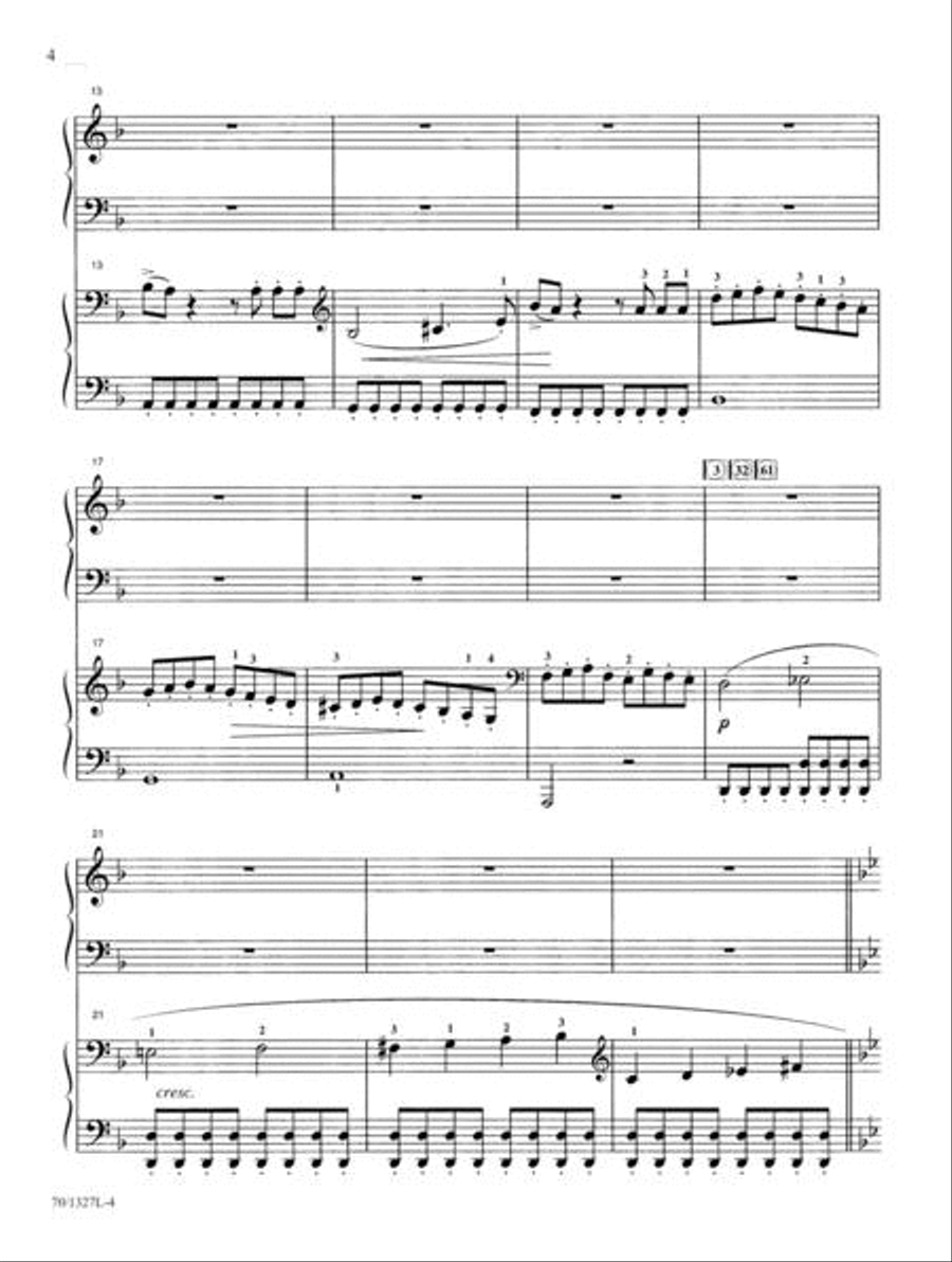 A First Concerto in D Minor Piano scores gallery preview page 3
