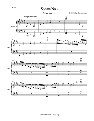 Sonata No.4 D Minor