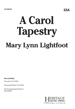 Book cover for A Carol Tapestry