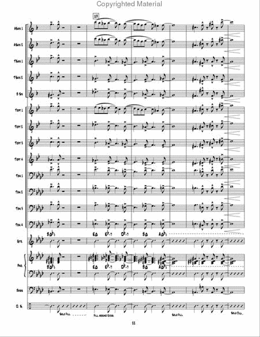 Captiva Island Jazz Ensemble scores gallery preview page 23