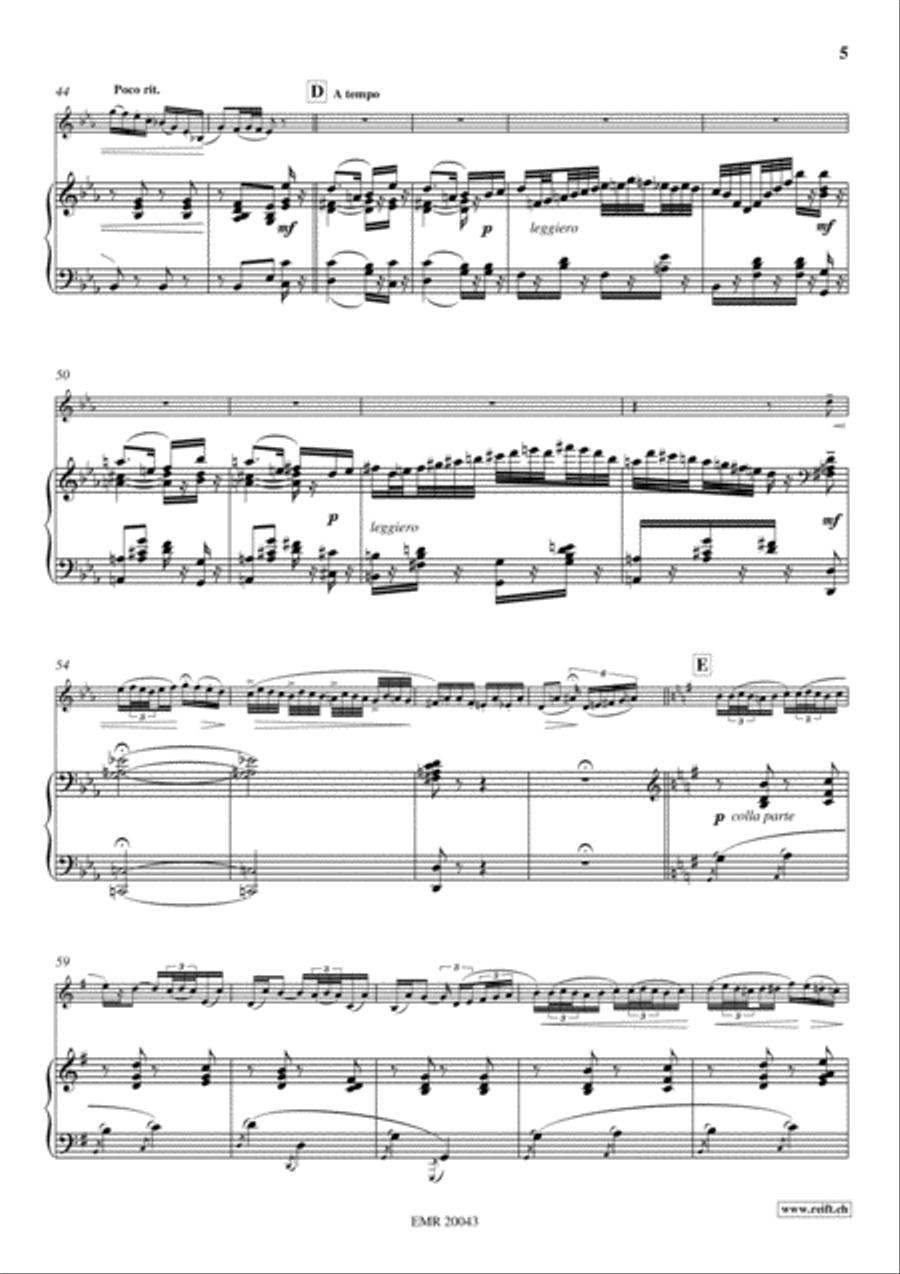 Ballet Scene Ballet Scene Violin Solo scores gallery preview page 5