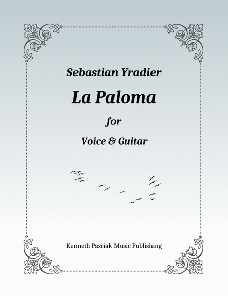 La Paloma (for Voice & Guitar) image number null