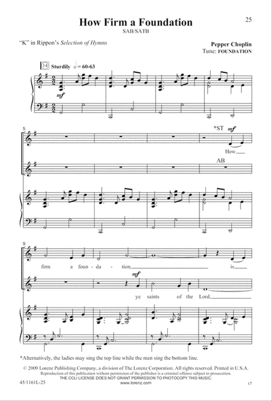 Hymns We Love to Sing Hymns We Love to Sing 3-Part scores gallery preview page 26