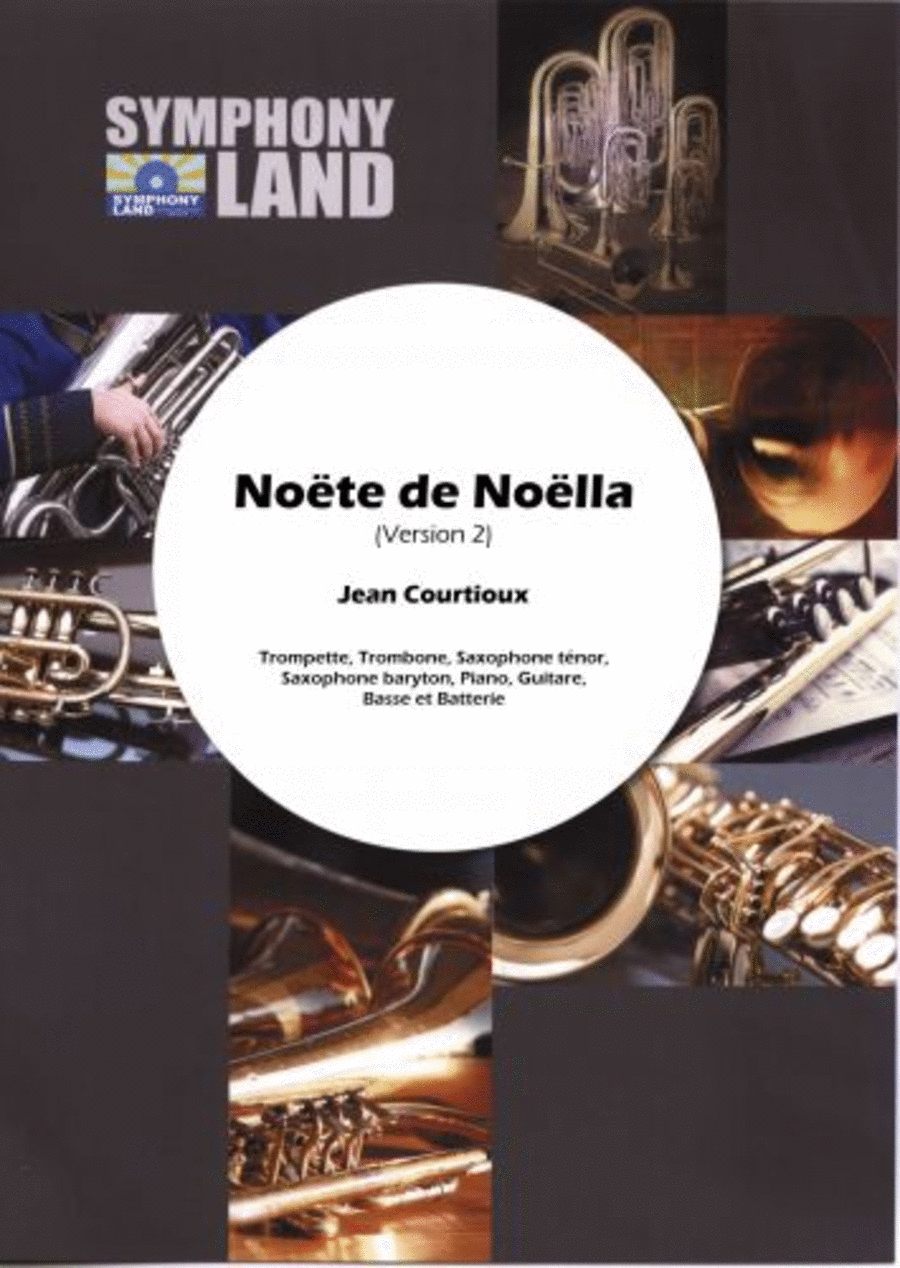 Noite de noella (trompette, trombone, saxophone tenor, saxophone bar, piano, guitare, basse, batterie)