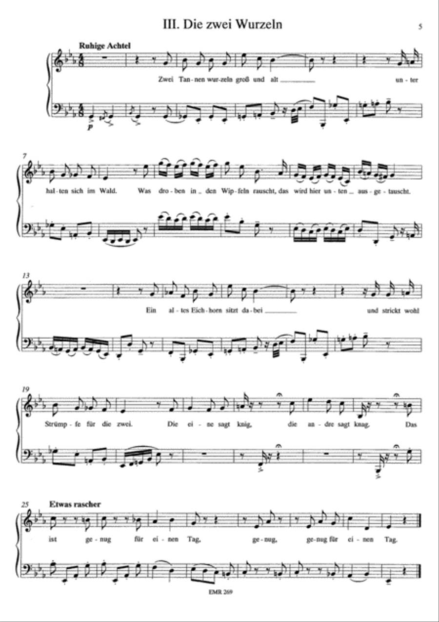 Galgenlieder Tuba scores gallery preview page 15