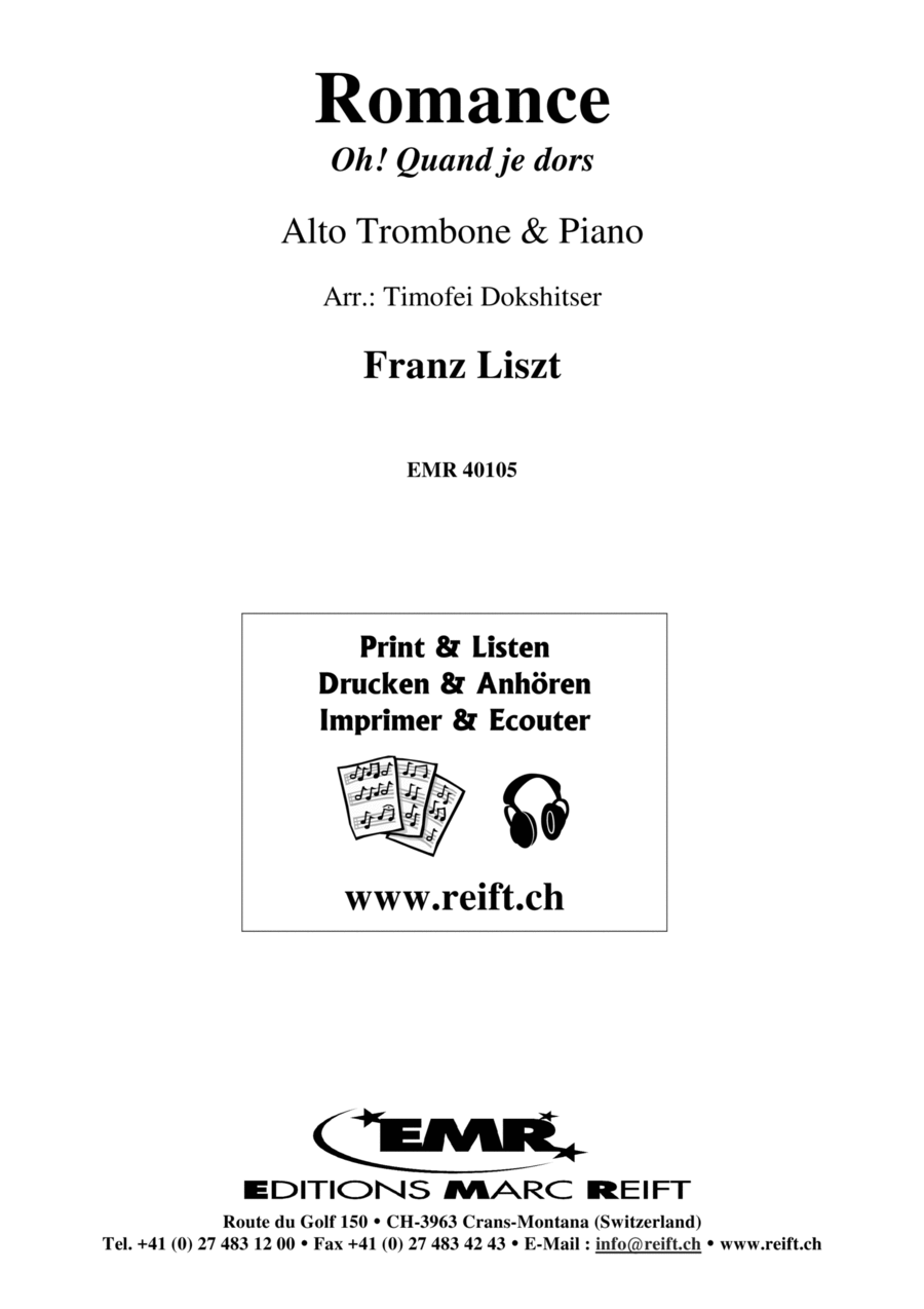 Romance Piano Accompaniment scores gallery preview page 1