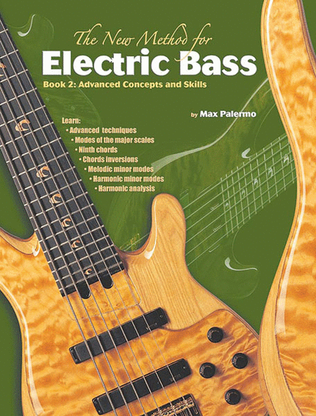 Book cover for The New Method for Electric Bass, Book 2