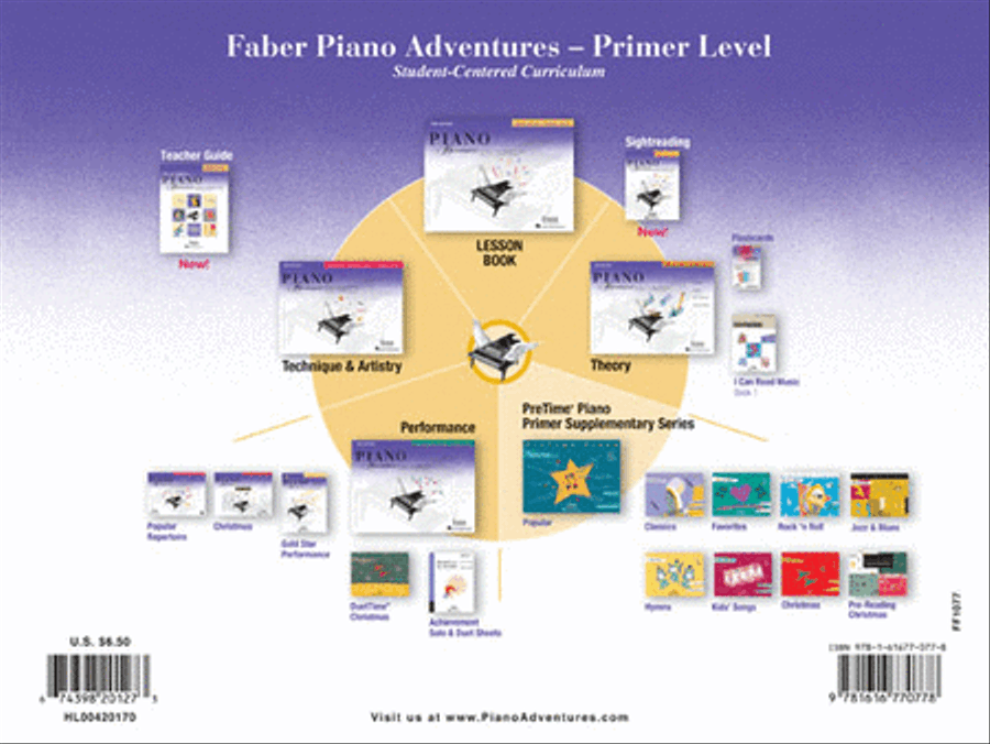 Primer Level – Performance Book – 2nd Edition Piano Method scores gallery preview page 7