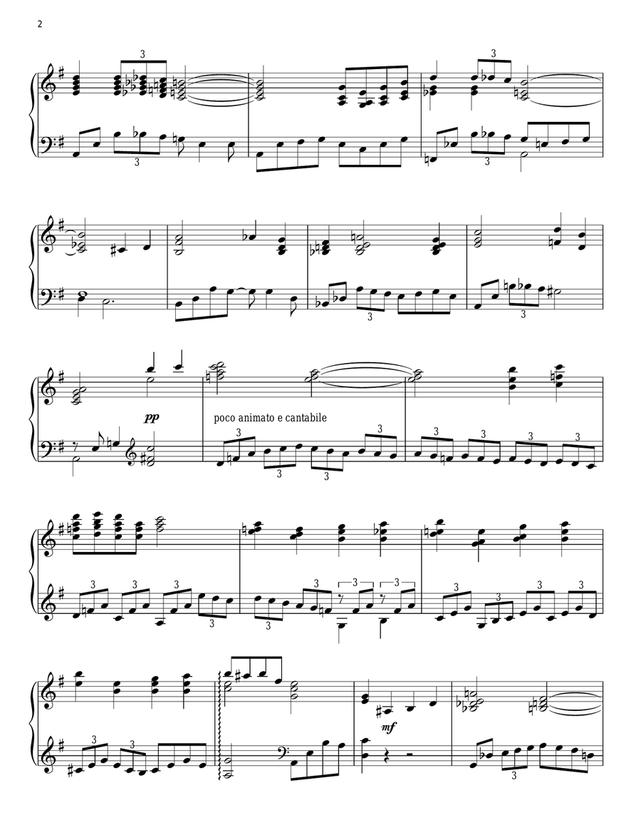 On A Clear Day (You Can See Forever) Piano Solo scores gallery preview page 2