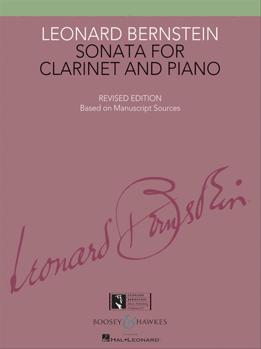 Sonata for Clarinet and Piano Clarinet Solo scores gallery preview page 1