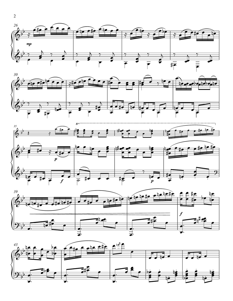 Sixty Minutes Polka Piano Solo scores gallery preview page 2