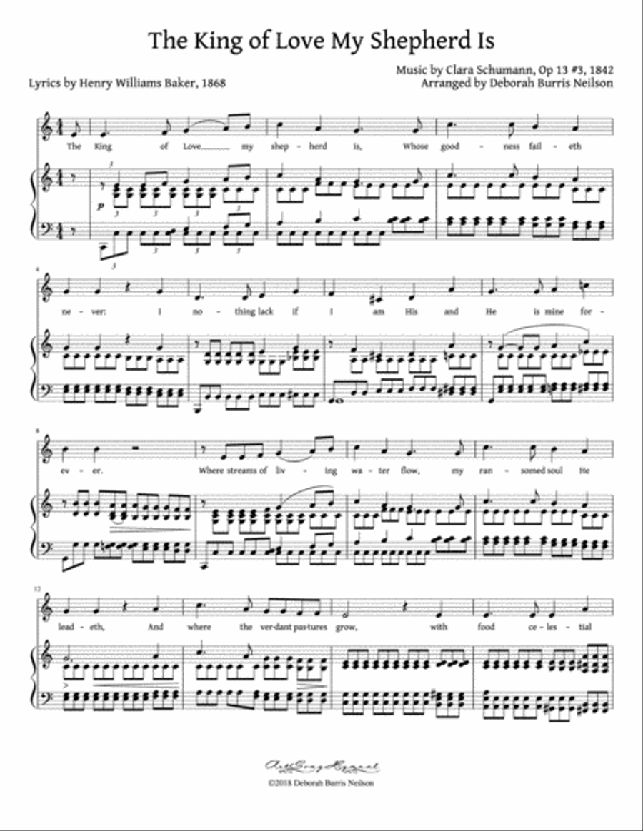 The King of Love My Shepherd Is / Clara Schumann's 