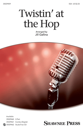 Book cover for Twistin' at the Hop
