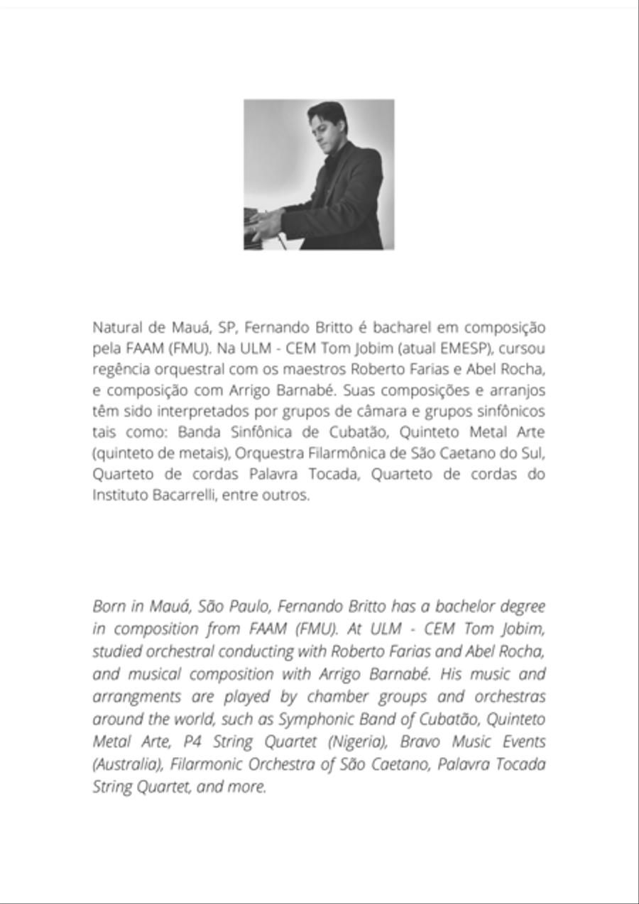 Sol de Pelotas, Quarteto de Clarinetes Clarinet Quartet scores gallery preview page 2