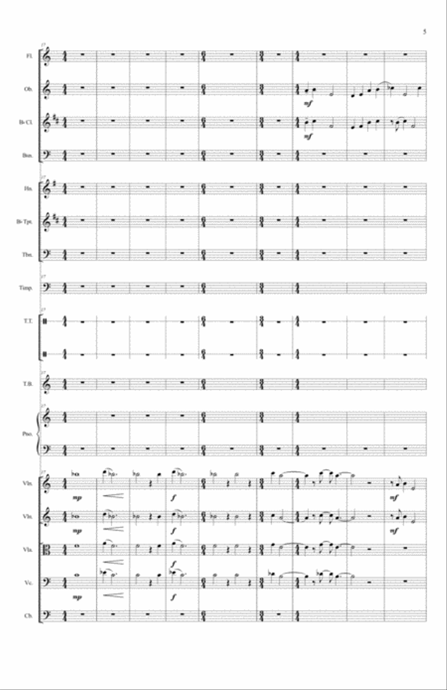 In Equities of a Society Chamber Orchestra scores gallery preview page 5