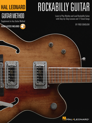Book cover for Hal Leonard Rockabilly Guitar Method