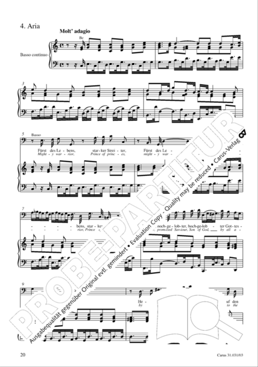 The heavens laugh, the earth exults in gladness (Der Himmel lacht! Die Erde jubilieret) STB scores gallery preview page 21